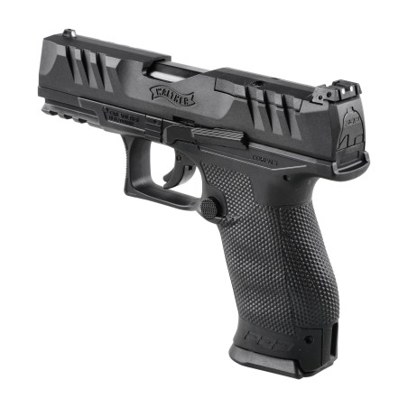Pistolet na kule gumowe RAM Walther T4E PDP Compact 4" .43 Blow-back Czarny