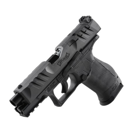 Pistolet na kule gumowe RAM Walther T4E PDP Compact 4" .43 Blow-back Czarny