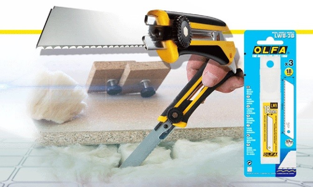 Ostrza do izolacji 18 mm OLFA LWB-3B, 3 szt
