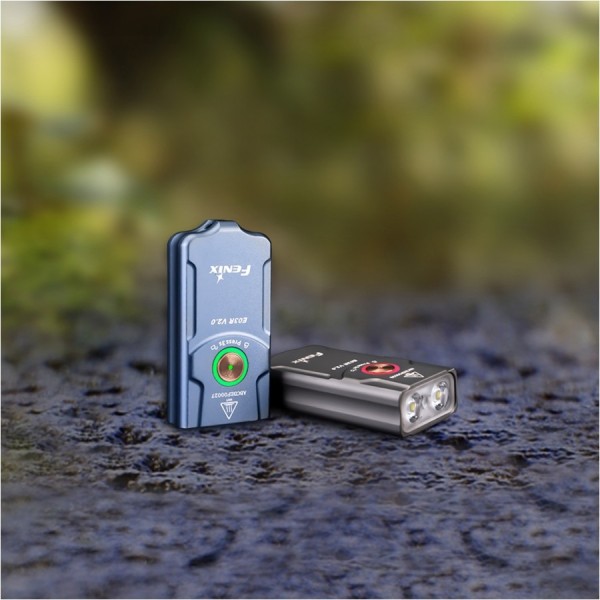 Latarka FENIX E03R V2.0 Niebieska 500 lm