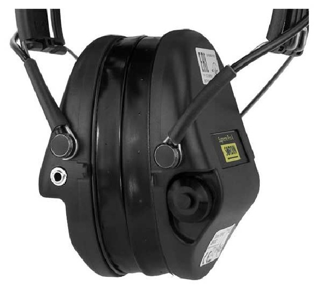 SORDIN Supreme PRO X słuchawki aktywne czarne