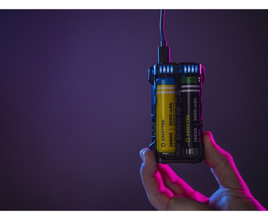 ARMYTEK Handy C2 VE ładowarka do akumulatorów 2ch