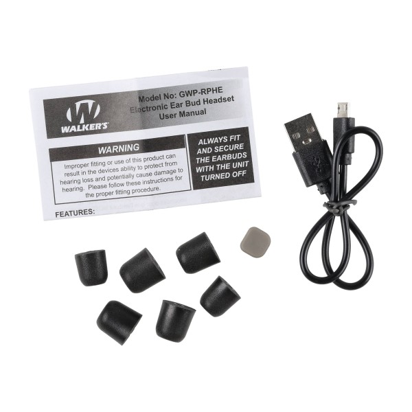 Aktywne ochronniki słuchu douszne Walker's...