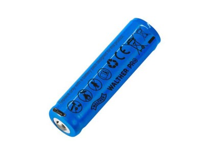 Akumulator Walther ICR 18650 2600 mAh 3,6 V z ładowaniem USB
