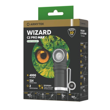 Armytek Wizard C2 Pro Max 4000 lm Czarny