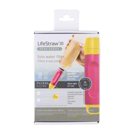 Filtr do wody LifeStraw Peak Solo - Pink Limonade