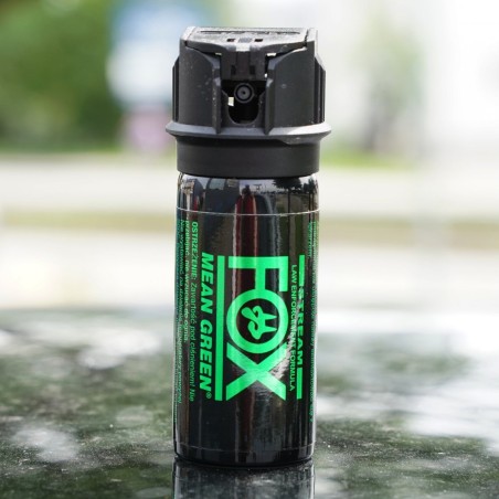 Gaz pieprzowy Fox Labs Mean Green Stożek z Barwnikiem Znakującym 1.5oz 43 ml