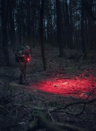 Latarka ARMYTEK Wizard C2 WR światło Białe i Czerwone - 1020lm