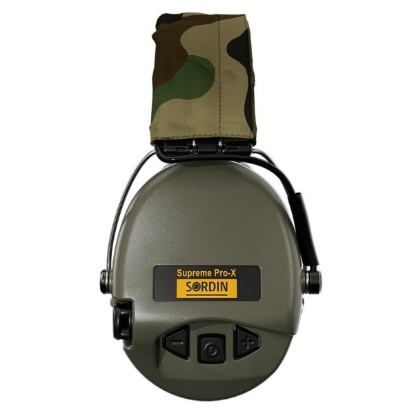 Sordin Supreme PRO X z lampką LED Camo