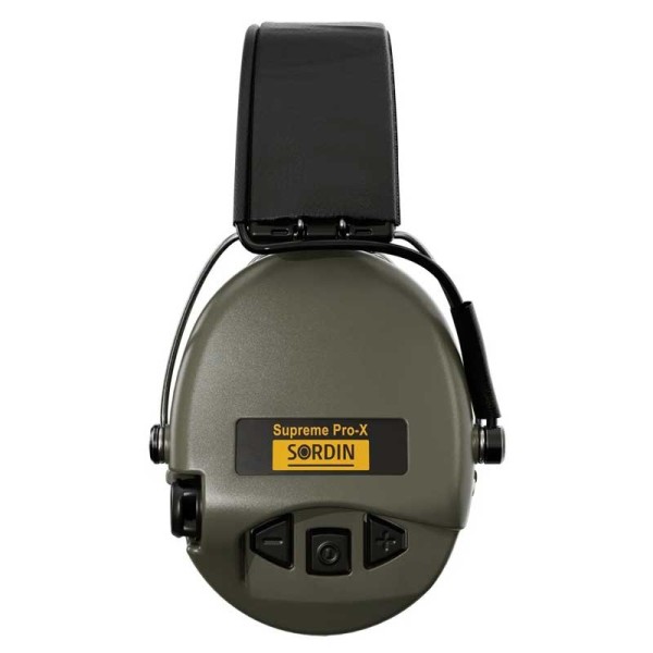 Słuchawki aktywne SORDIN Supreme Pro X LED zielone