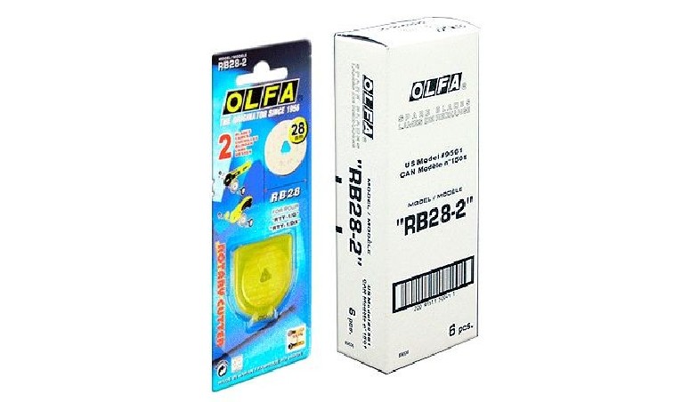 Ostrza krążkowe OLFA RB28-2, 28 mm, 2 szt
