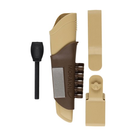 Nóż Morakniv Bushcraft Survival Desert - Stal Nierdzewna Sandvik 12C27