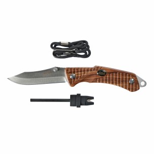 Nóż myśliwski składany Eka Swede 9 Wood - Stal Nierdzewna...