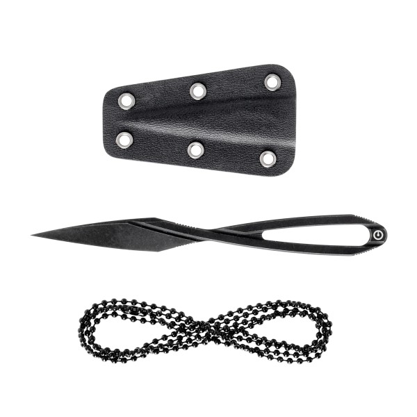 Nóż na szyję Civivi D-Art C21001-2 Czarny -...