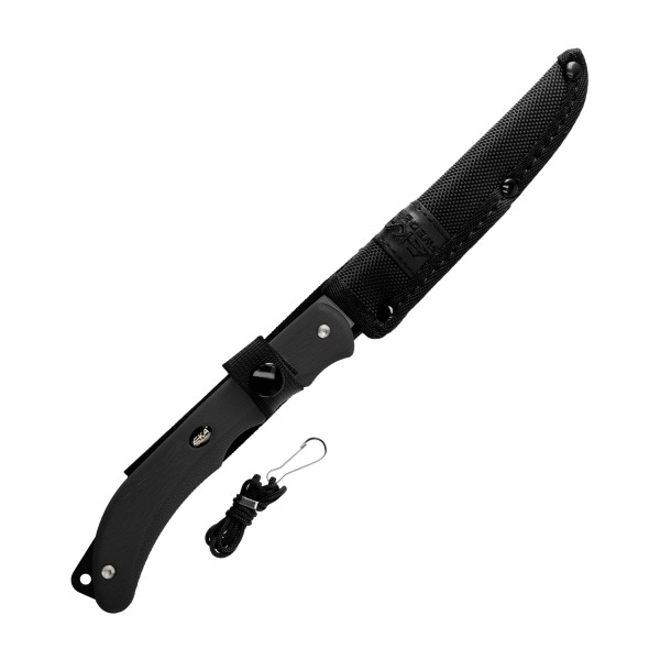 Nóż o stałej klindze Eka DUO Czarny - Stal...