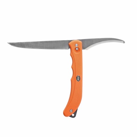Nóż o stałej klindze Eka DUO Pomarańczowy - Stal Nierdzewna - Sandvik 12C27