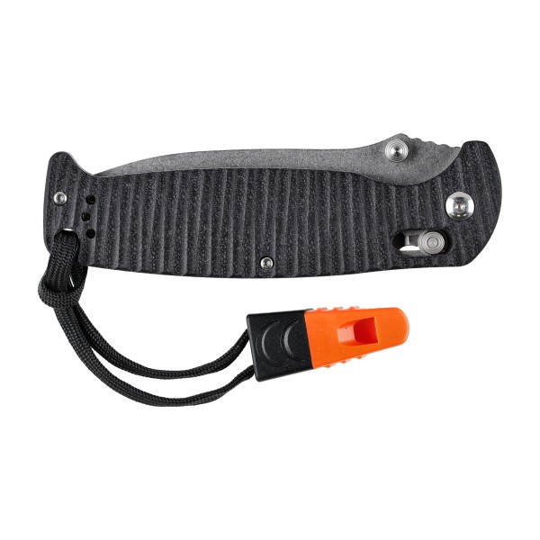 Nóż składany Ganzo G7412P-BK-WS z Gwizdkiem -...