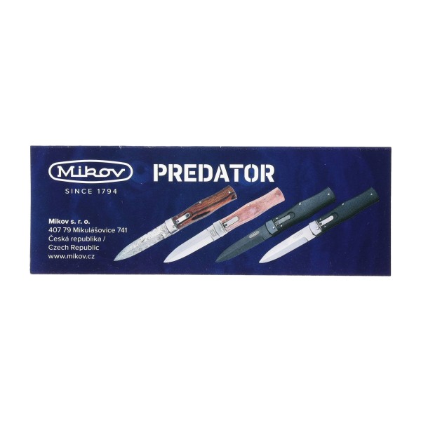 Nóż sprężynowy Mikov Predator 241-NH-1/KP...
