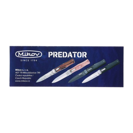 Nóż sprężynowy Mikov Predator 241-NH-1/KP Zielony - Stal Nierdzewna 420