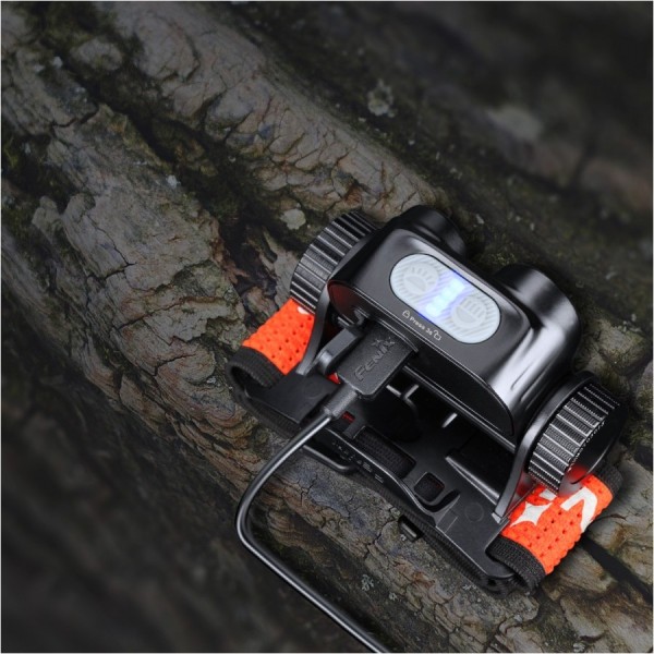 Fenix HM65R-DT czarna latarka czołowa 1500 lm