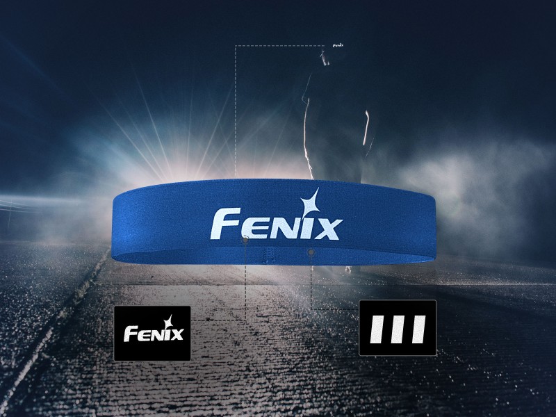 Opaska na głowę Fenix AFH-10 Niebieska