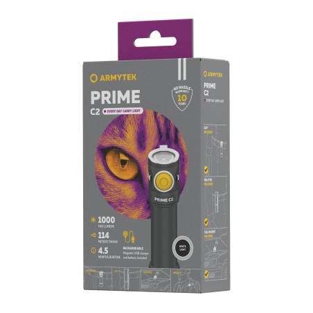 Latarka ARMYTEK Prime C2 Magnet USB 1000 lm