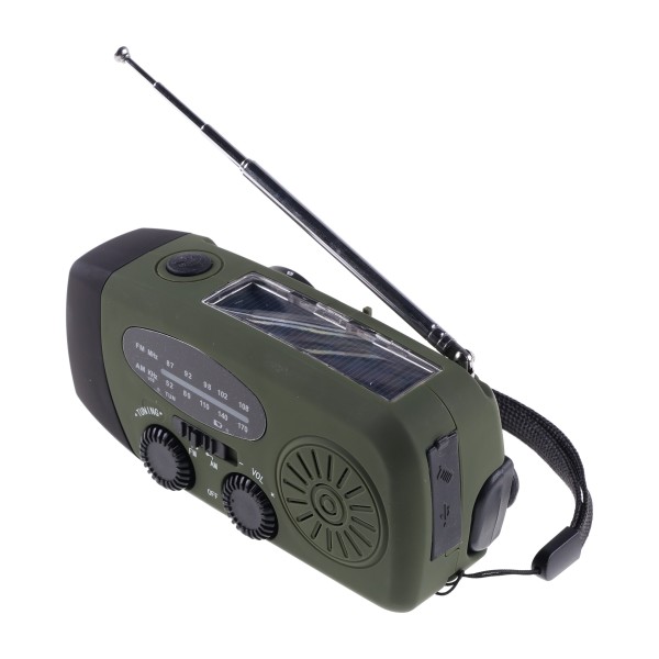 Radio survivalowe awaryjne na korbkę Fosco...