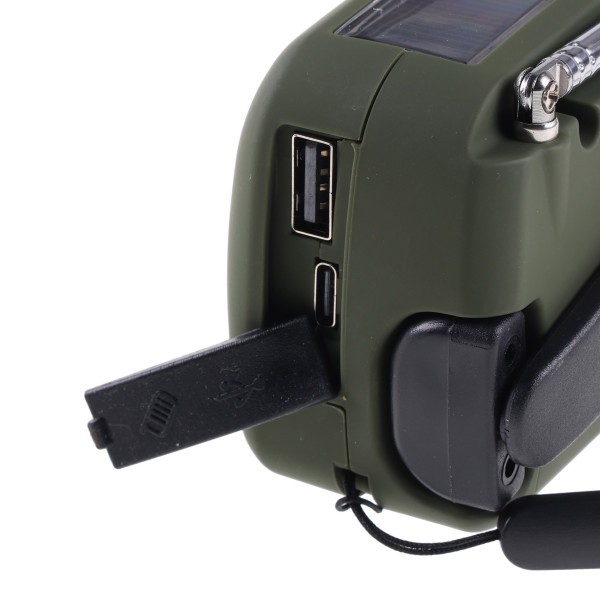 Radio survivalowe awaryjne na korbkę Fosco...