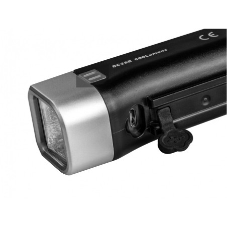 Fenix BC25R latarka rowerowa 600 lm, IP66, micro USB