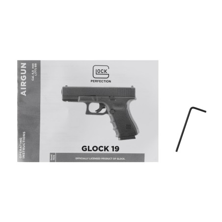 Replika pistolet ASG Glock 19 gen 4 MOS 6mm