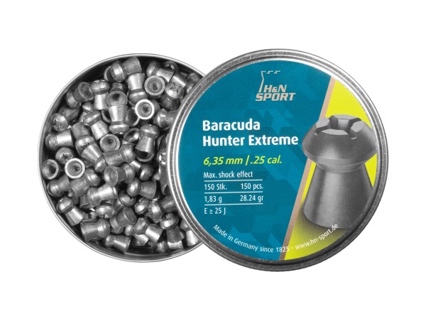 Śrut diabolo H&N Baracuda Hunter Extreme 6,35mm 150 szt.