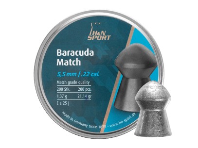 Śrut diabolo H&N Baracuda Match 5,51mm 200 szt.