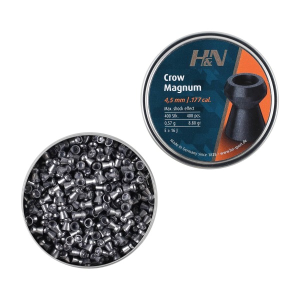 Śrut diabolo H&N Crow Magnum 4,5mm 400 szt.