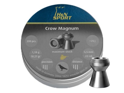 Śrut diabolo H&N Sport Crow Magnum 5,5mm 200 szt.