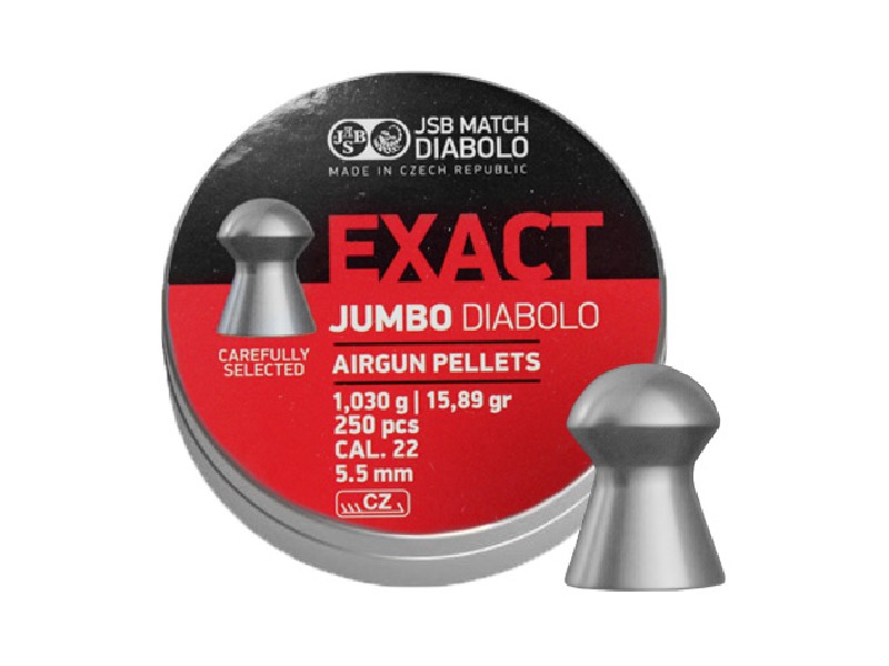 Śrut diabolo JSB Exact Jumbo 5,52mm 250 szt.