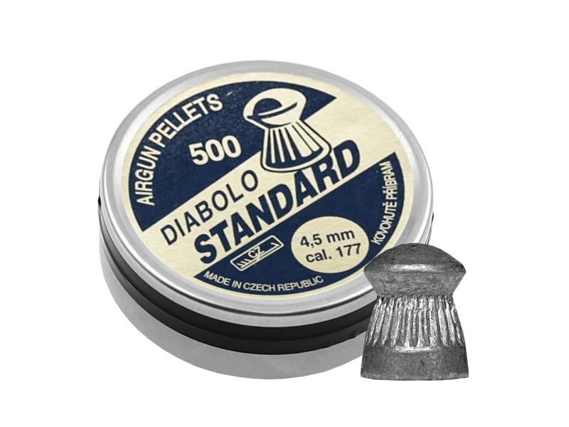 Śrut diabolo Kovohute Standard 4,5mm 500 szt.