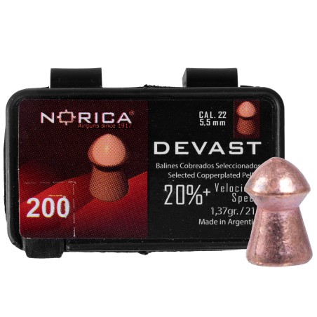 Śrut diabolo Norica Devast 5,5mm 200 szt.
