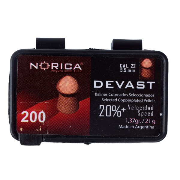 Śrut diabolo Norica Devast 5,5mm 200 szt.