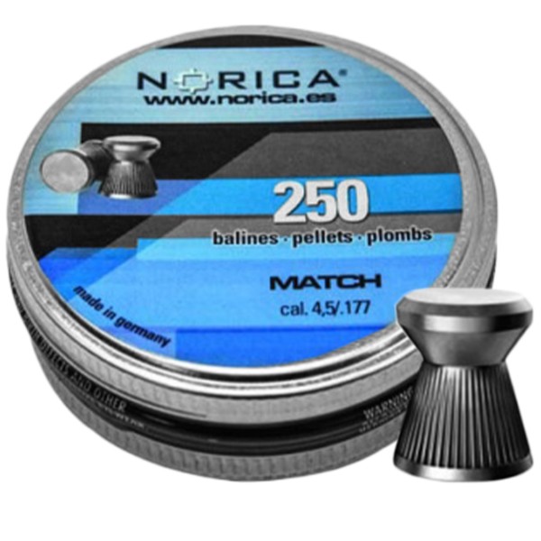 Śrut diabolo Norica Match 4,5mm 250 szt.