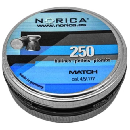 Śrut diabolo Norica Match 4,5mm 250 szt.
