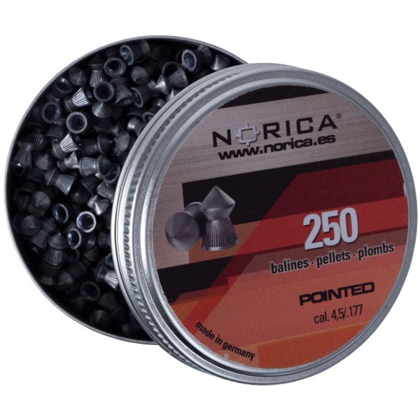 Śrut diabolo Norica Pointed 4,5mm 250 szt.