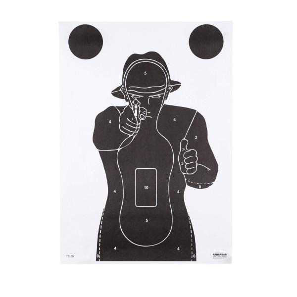 Tarcza sylwetkowa TS-10 "Francuz" 50szt.