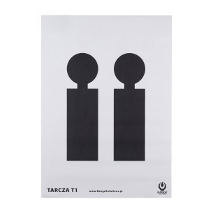 Tarcze strzeleckie Range Solutions T1 50szt