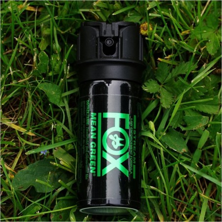 Gaz pieprzowy Fox Labs Mean Green Strumień z Zielonym Barwnikiem Znakującym 1.5oz 43 ml