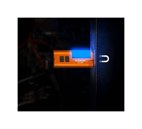 Latarka diodowa ACEBEAM UC3A Światło Białe Czerwone RGB Pomarańczowa - 900lm 85m