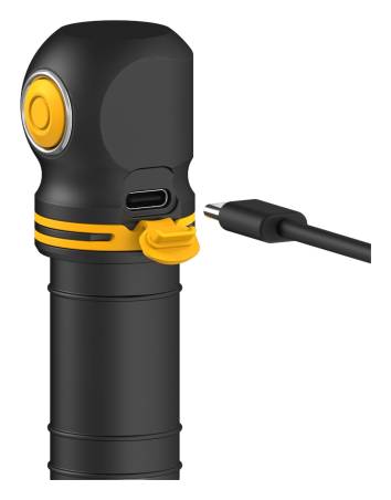 Latarka ARMYTEK Elf C2 Max WR USB-C światło Ciepłe - 2325lm 110m