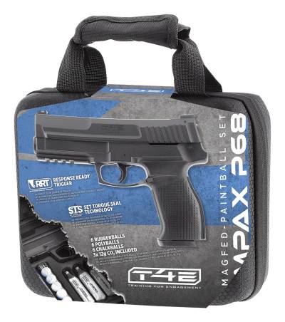 Pistolet na kule gumowe RAM Umarex T4E Impax P68 Set .68 CO2