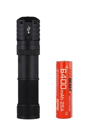 Latarka diodowa czołowa ACEBEAM H18 Świtało Białe i Czerwone 6500K - 4000lm 162m