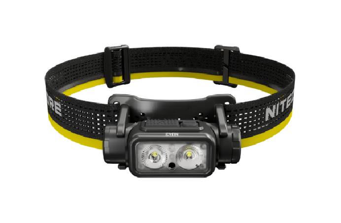 Latarka diodowa czołowa Nitecore NU43 Światło Białe i Czerwone - 1400lm 130m