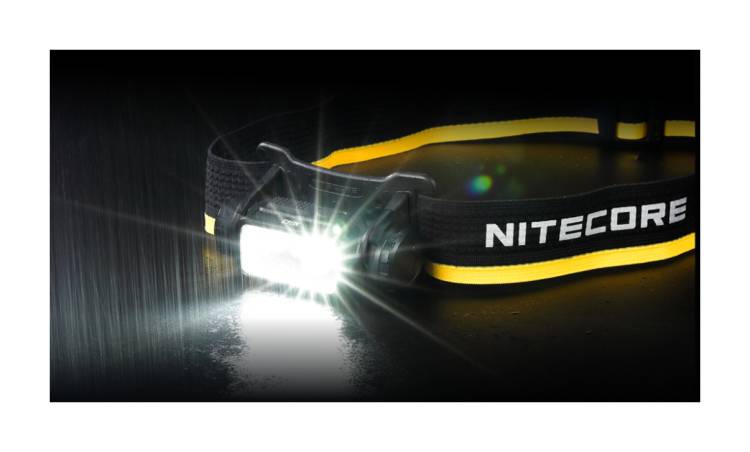 Latarka diodowa czołowa Nitecore NU43 Światło Białe i Czerwone - 1400lm 130m